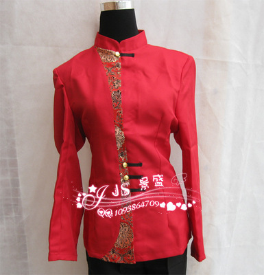 【新款中的靚款 酒店制服 酒店服裝 女服務(wù)員工作服熱銷長(zhǎng)袖JS135】?jī)r(jià)格,廠家,圖片,制服、工作服,廣州市番禺區(qū)大石景盛酒店用品經(jīng)營(yíng)部-